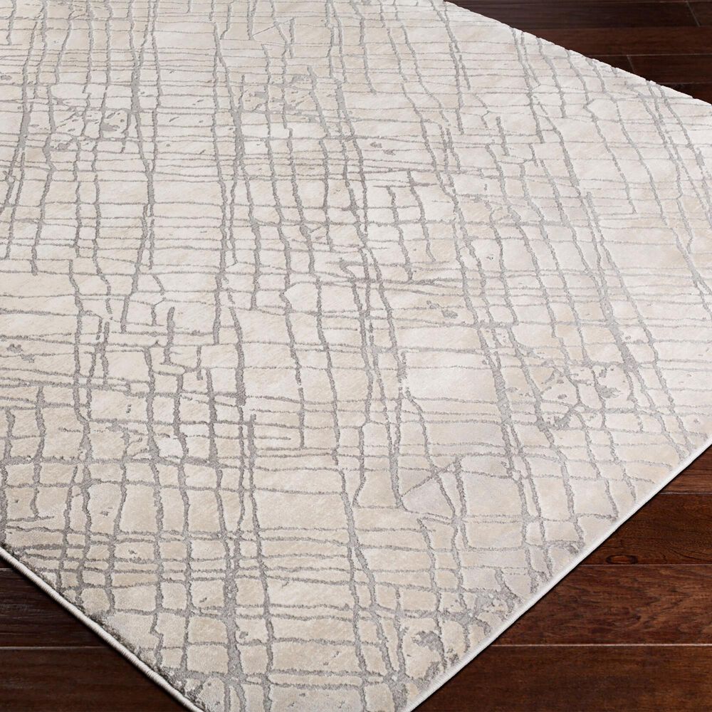 Surya Tibetan 9&#39;3&quot; x 12&#39;3&quot; Charcoal, Beige and Medium Gray Area Rug, , large