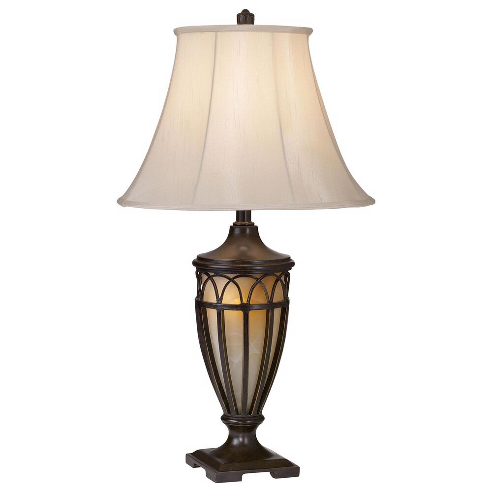 Lexington Table Lamp with Nightlight in Florida Bronze and Gold, , large