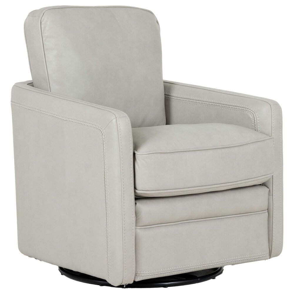 Italiano Furniture Turner Swivel Glider Chair in Stone, , large