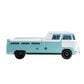 Furniture of America Peace Bus Twin Bed in Teal with LED Lights and Sound Effects, , large