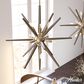 Hunter Jupiter Star 24" 12-Light Pendant in Alturas Gold, , large