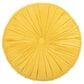 Safavieh Clary 18" Floor Pillow in Mustard, , large