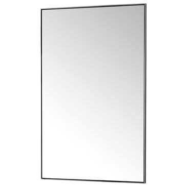 James Martin Vanities Rohe 26" Rectangular Mirror in Satin Nickel, , large
