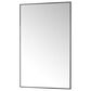 James Martin Rohe 26" Rectangular Mirror in Satin Nickel, , large