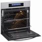Haier 24" Single Wall Oven with Convection in Stainless Steel, , large
