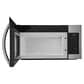 Frigidaire 30" Front Control Electric Range and 1.8 Cu. Ft. OTR Microwave Kitchen Package in Stainless Steel, , large