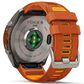 Garmin fenix 9 Pro inReach Smartwatch 51mm Titanium with Autumn Orange and Spark Orange Silicone Band, , large