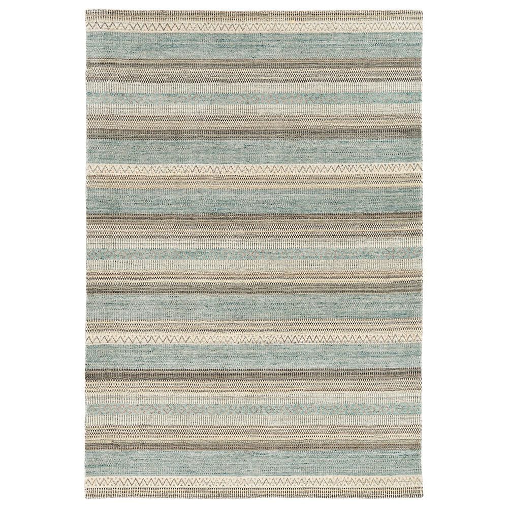 Radici USA Sondrio 2" x 3" Light Blue Area Rug, , large