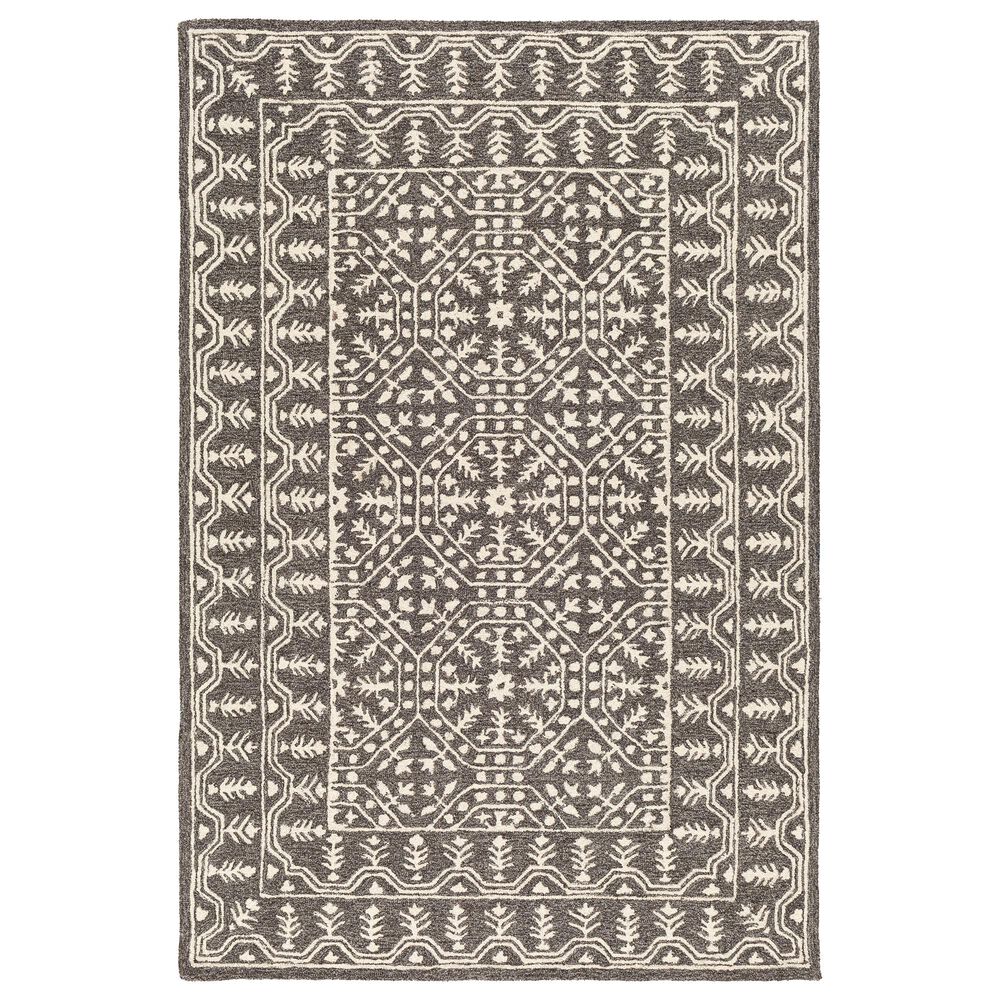 Surya Granada GND-2315 8' x 10' Black, Gray and Beige Area Rug, , large