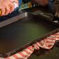 Lodge Seasoned Cast Iron Baking Pan in Black, , large