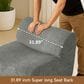 Hearth and Haven Accent Chair and Ottoman in Gray, , large