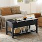 HOMLUX Lift Top Coffee Table in Black, , large