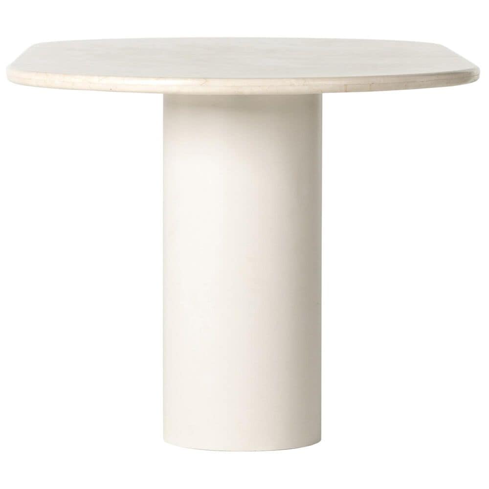 Amber Lewis x Four Hands Rockwell Dining Table in Cream Marble, , large