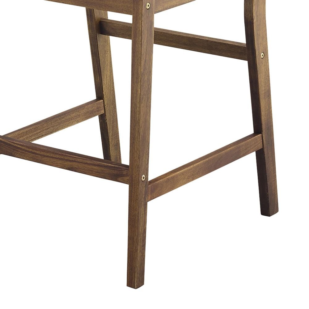 Walker Edison Patio Barstool in Dark Brown &#40;Set of 2&#41;, , large