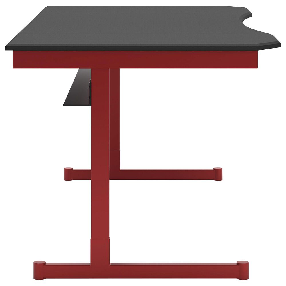 Ashley Lynxtyn Computer Desk in Red and Black, , large