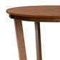 Baxton Studio Alayna Dining Table in Walnut Brown - Table Only, , large