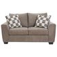Ashley Loreo Stationary Loveseat in Truffle, , large