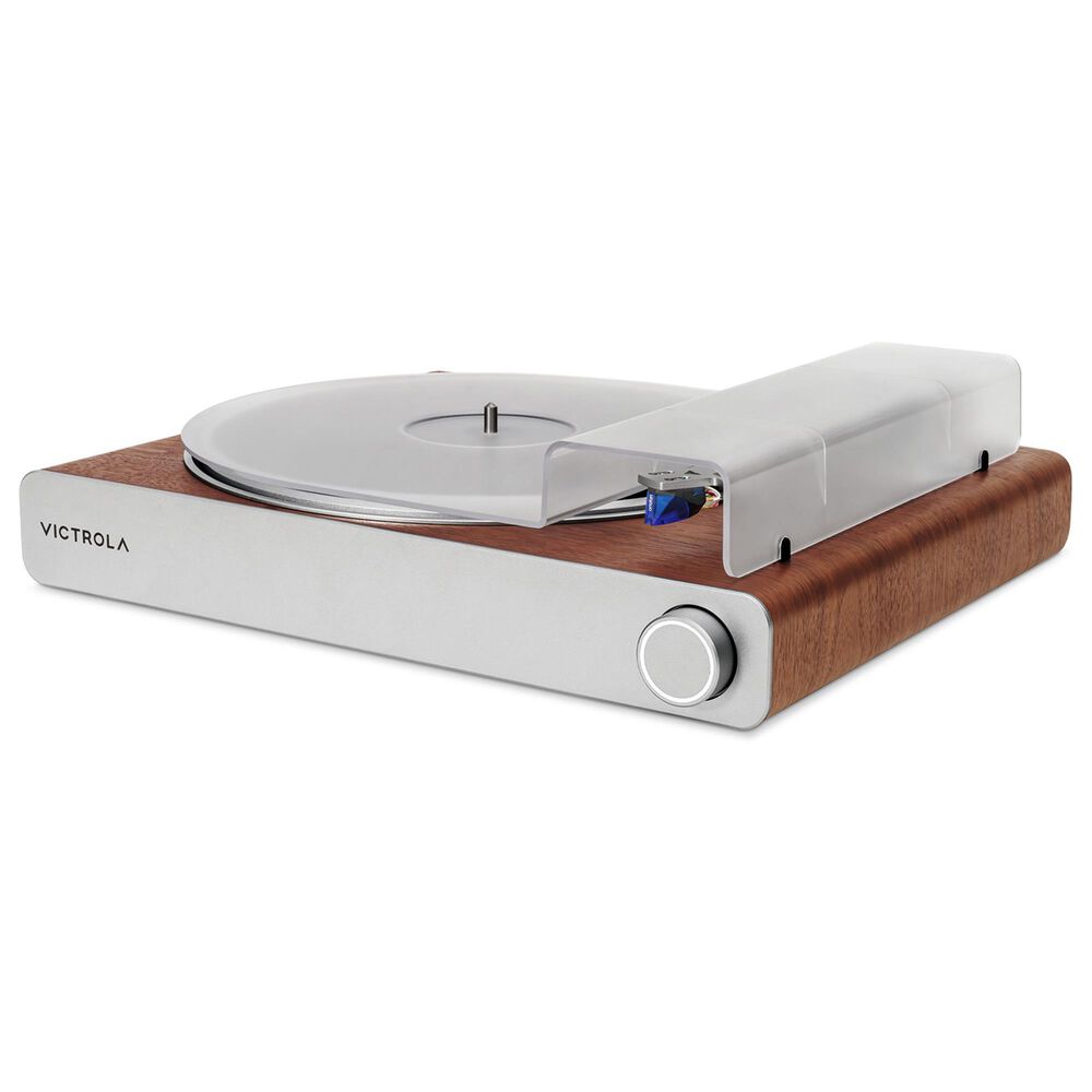 Victrola Stream Sapphire Wi-Fi and Bluetooth Turntable in Walnut, , large