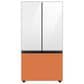 Samsung Bespoke Bespoke 3-Door French Door Refrigerator Top Panel in White Glass, , large