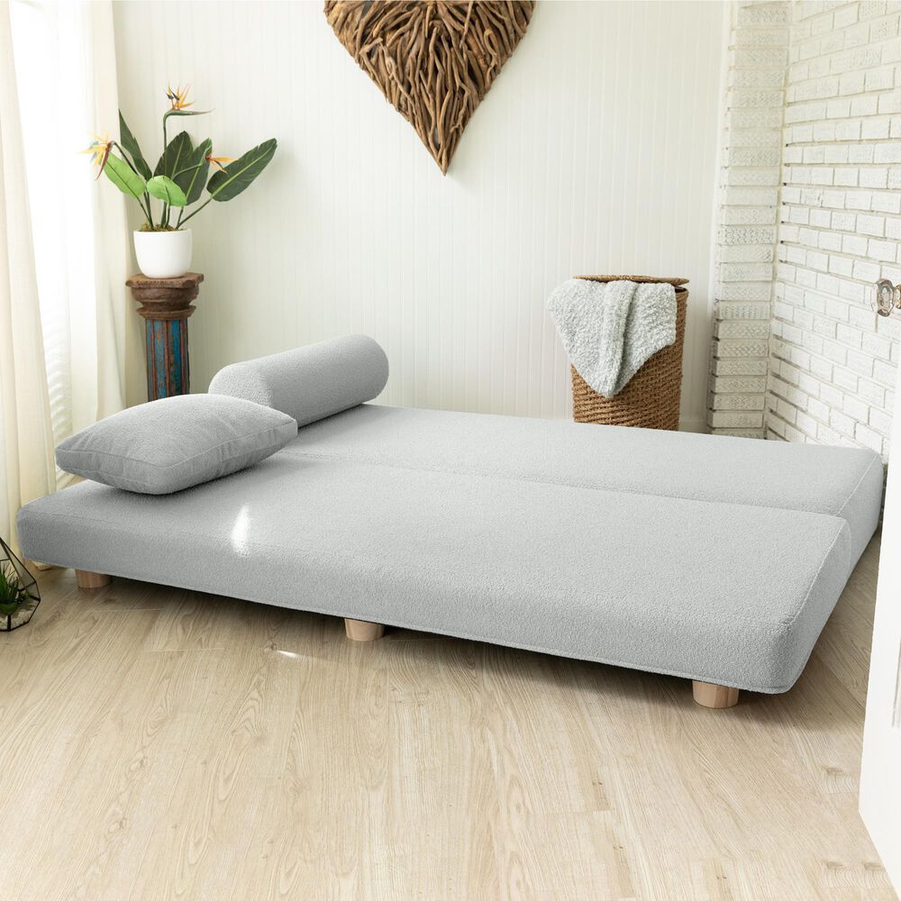 Jaxx Avida Daybed with Queen Sleeper in Silver, , large