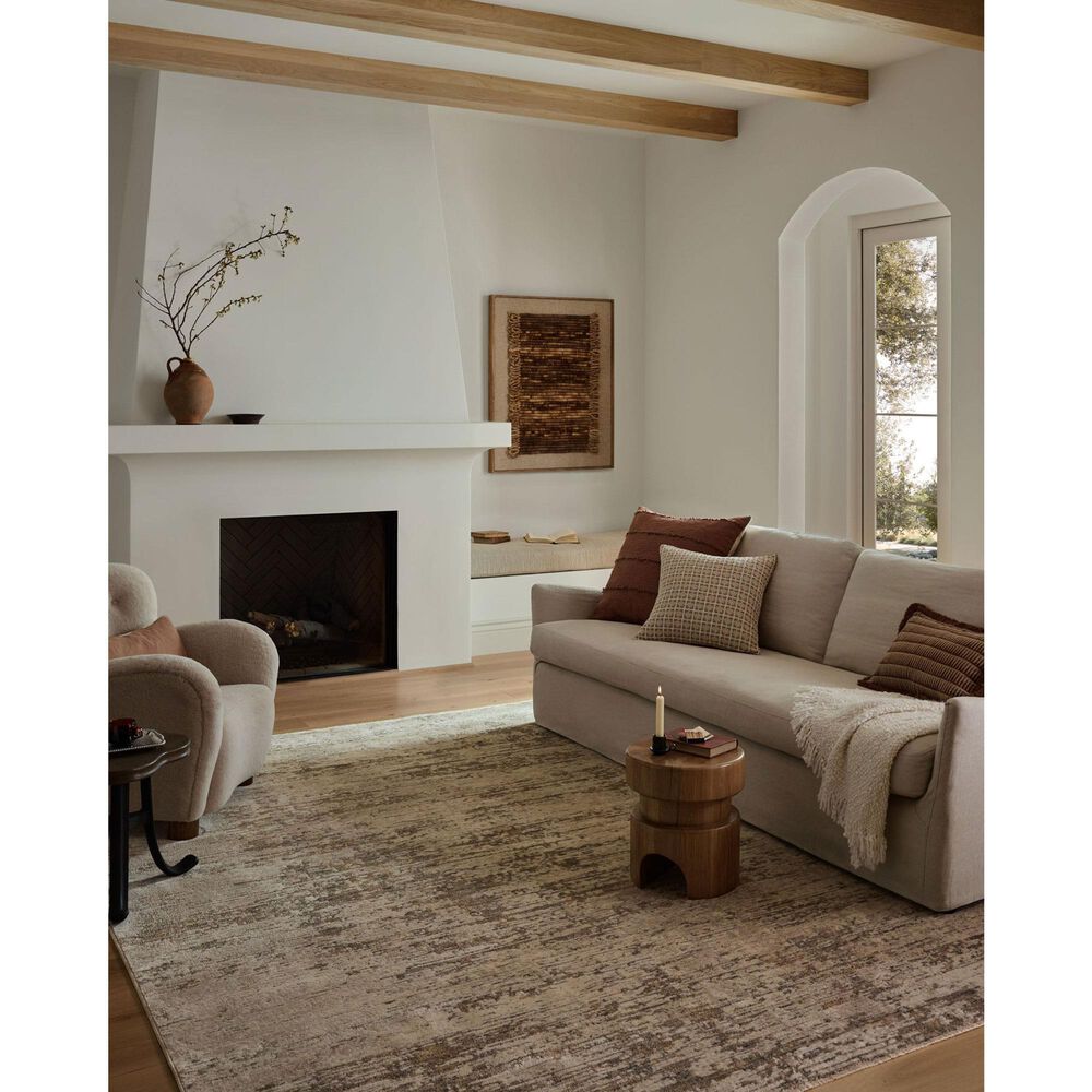 Loloi Nellie Dove and Natural 11&#39;6&quot; x 15&#39;7&quot; Area Rug, , large