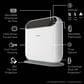 Honeywell ThermaWave 6 Ceramic Heater in White, , large