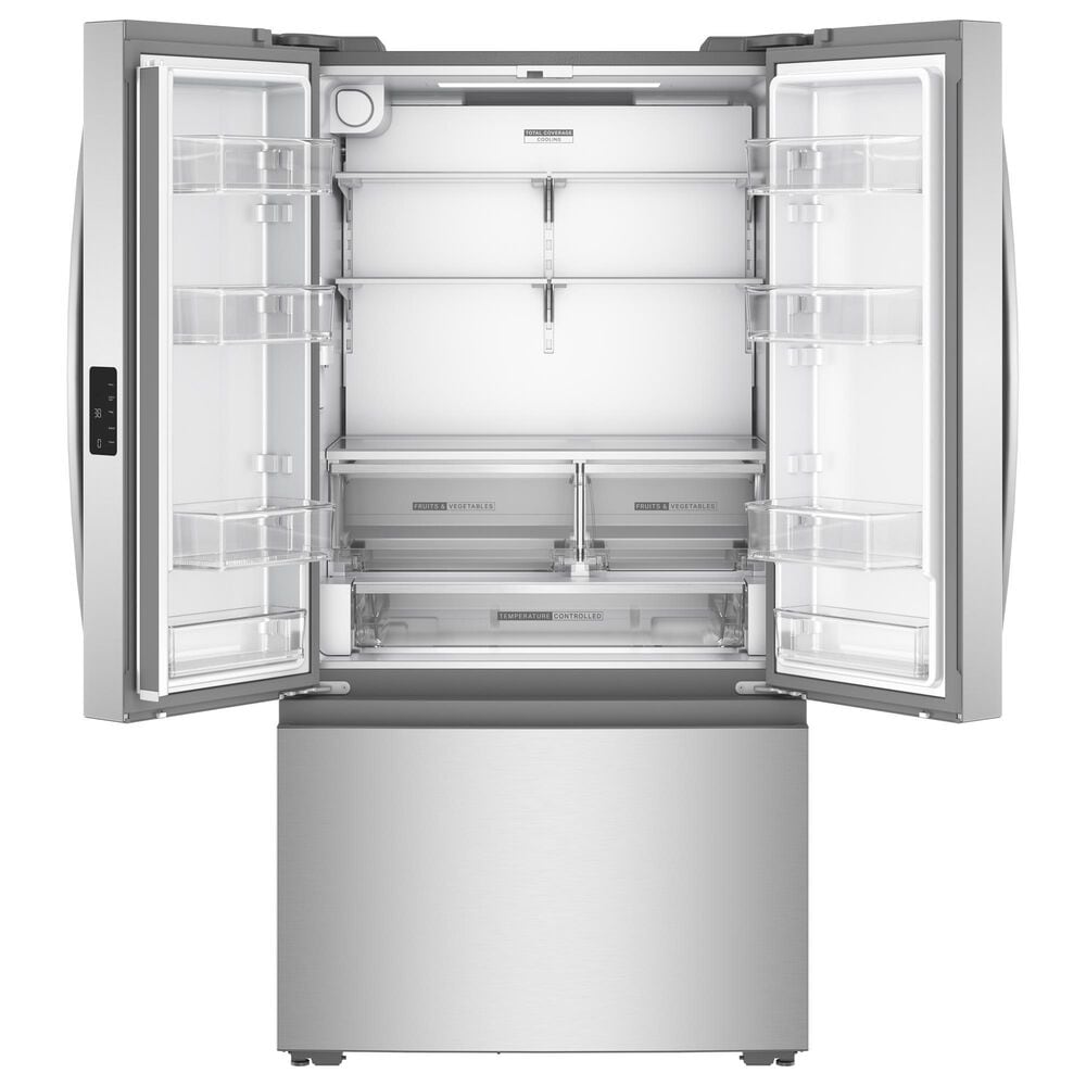 Whirlpool 24.3 Cu. Ft. Counter Depth 3-Door French Door Refrigerator in Fingerprint-Resistant Stainless, , large