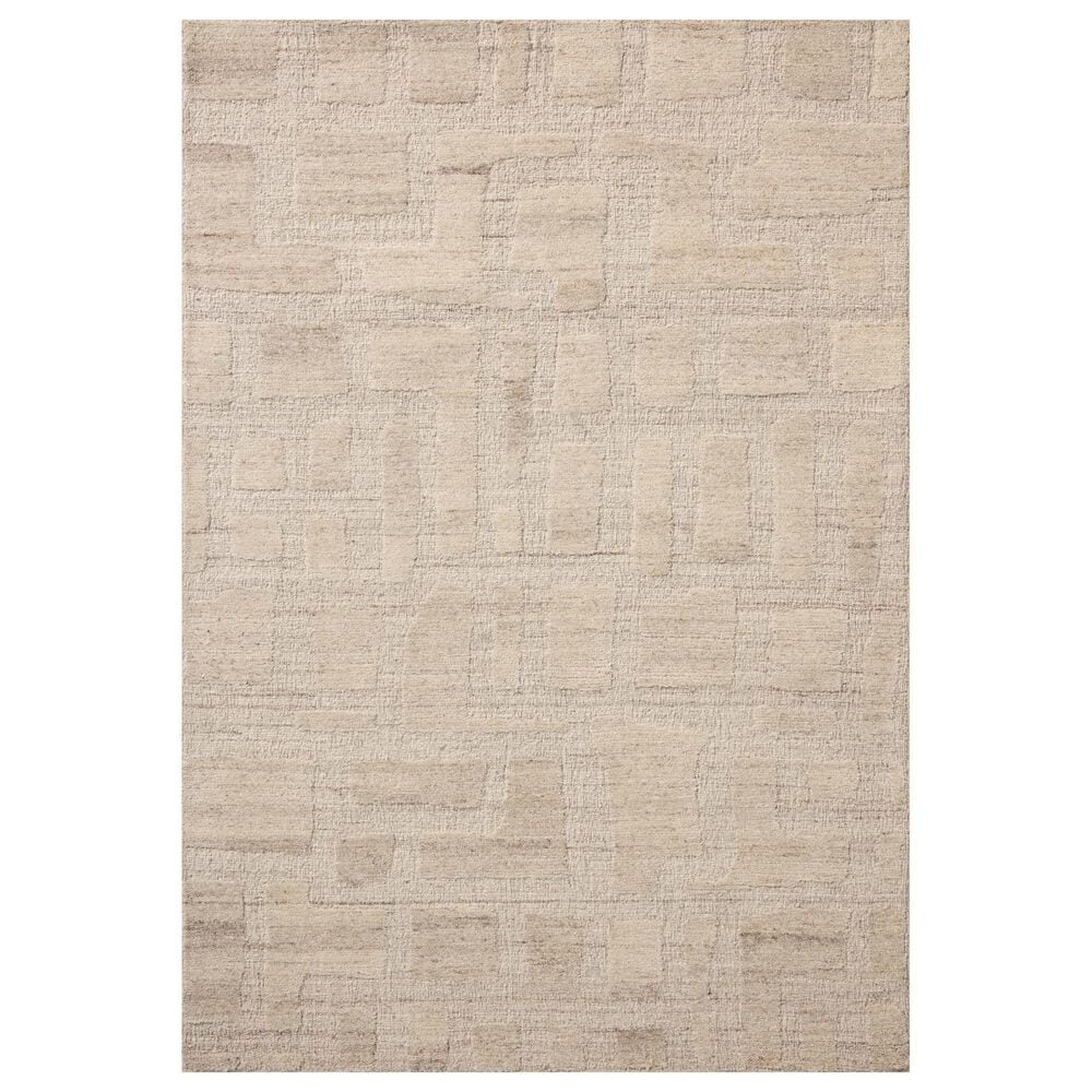 Loloi Hartley Ivory and Natural 3"6" x 5"6" Area Rug, , large