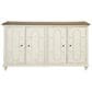 Ashley Roranville Accent Cabinet in Antique White and Brown, , large