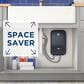 GE Appliances 8 kW Tankless Electric Water Heater in Diamond Gray, , large