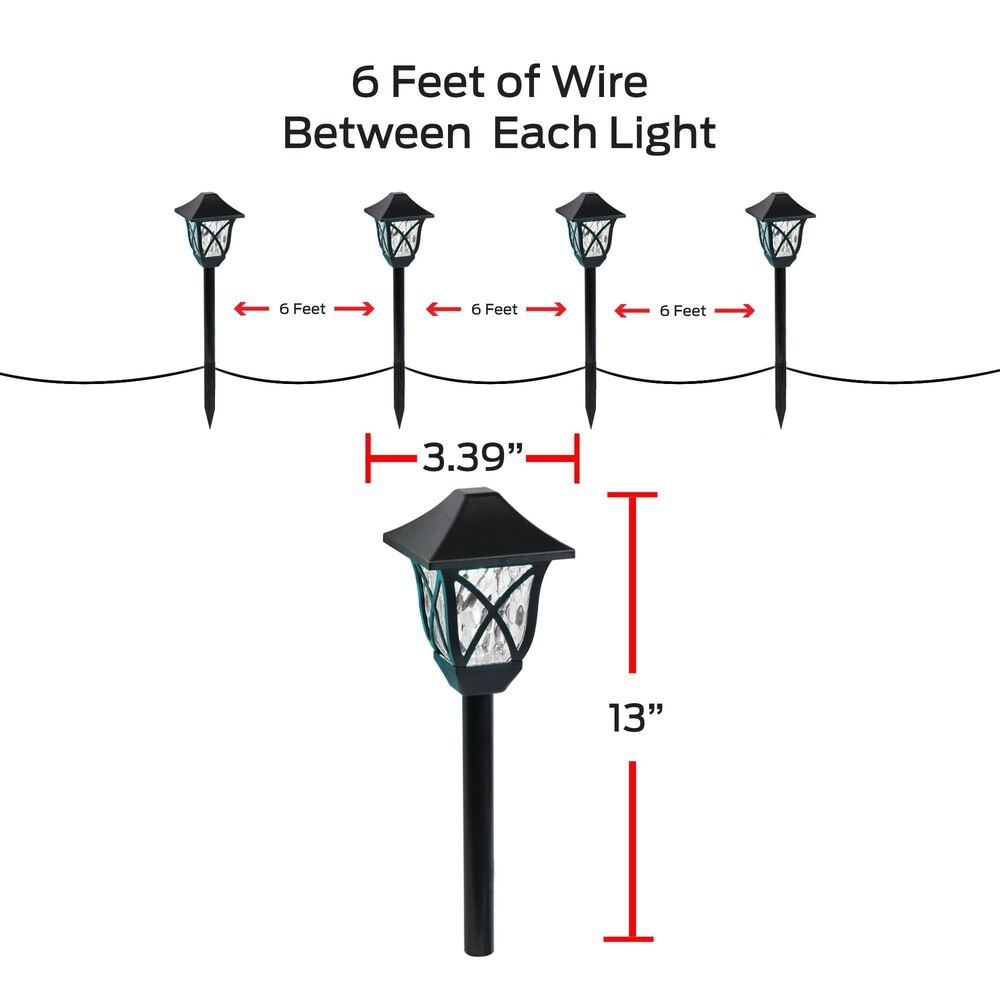 Monster Illuminessence 4-Piece Smart Pathway LED Light with Sound Reactive in Multicolor, , large