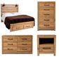 Ashley Pasklyn 4-Piece Queen Bedroom Set in Rich Honey Brown, , large