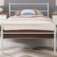Modway Alina Twin Platform Bed Frame in White, , large