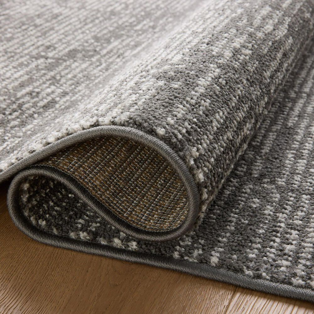 Loloi II Kamala 2&#39;3&quot; x 3&#39;10&quot; Charcoal and Ivory Area Rug, , large