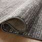 Loloi II Kamala 2"3" x 3"10" Charcoal and Ivory Area Rug, , large