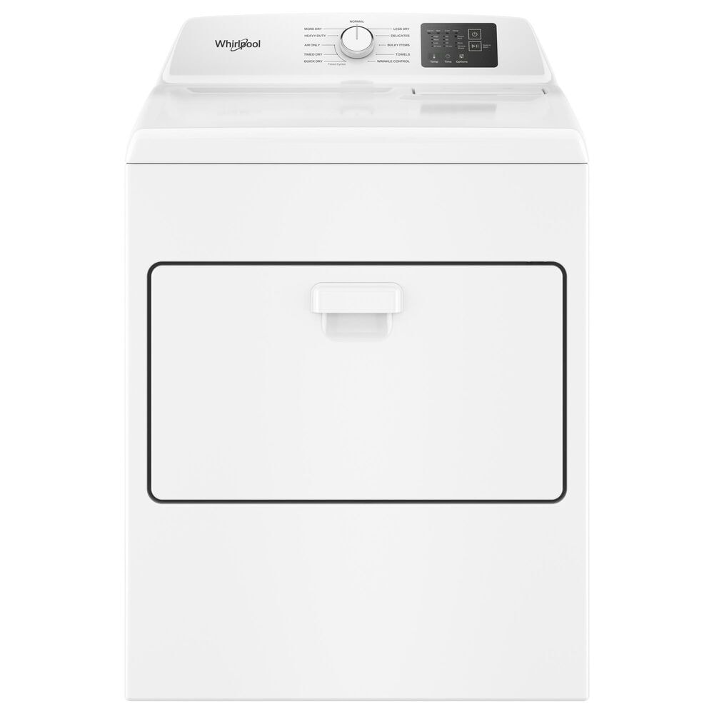 WHIRLPOOL 4.3 Cu. Ft. Top Load Impeller Washer and 7.0 Cu. Ft. Gas Front Load Dryer Laundry Pair in White, , large