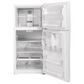 GE Appliances 19.2 Cu. Ft. Top-Freezer Refrigerator in White, , large