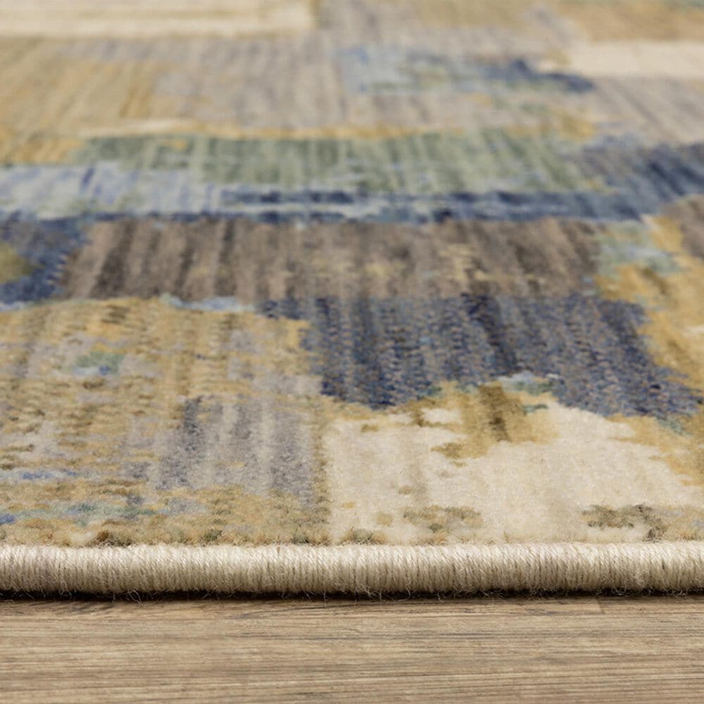 Oriental Weavers Soleri 3&#39;3&quot; x 5&#39; Blue and Green Area Rug, , large