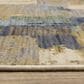 Oriental Weavers Soleri 3"3" x 5" Blue and Green Area Rug, , large