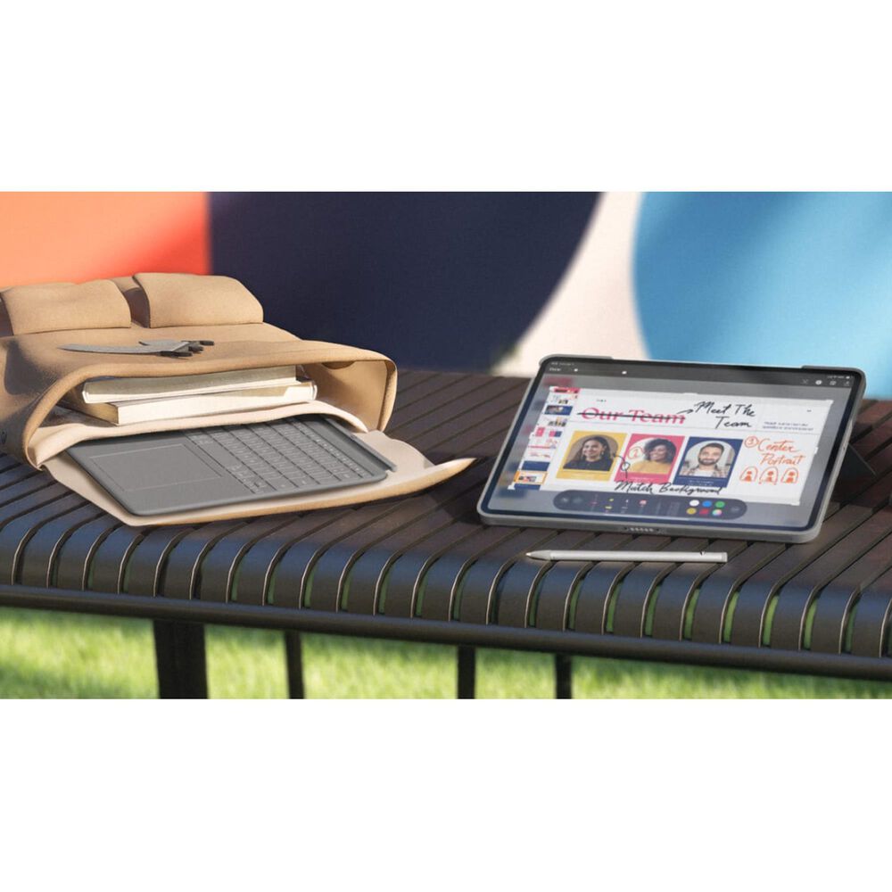 Logitech Combo Touch Keyboard Case for Apple iPad Air 13&quot; &#40;M2&#41; in Oxford Grey, , large
