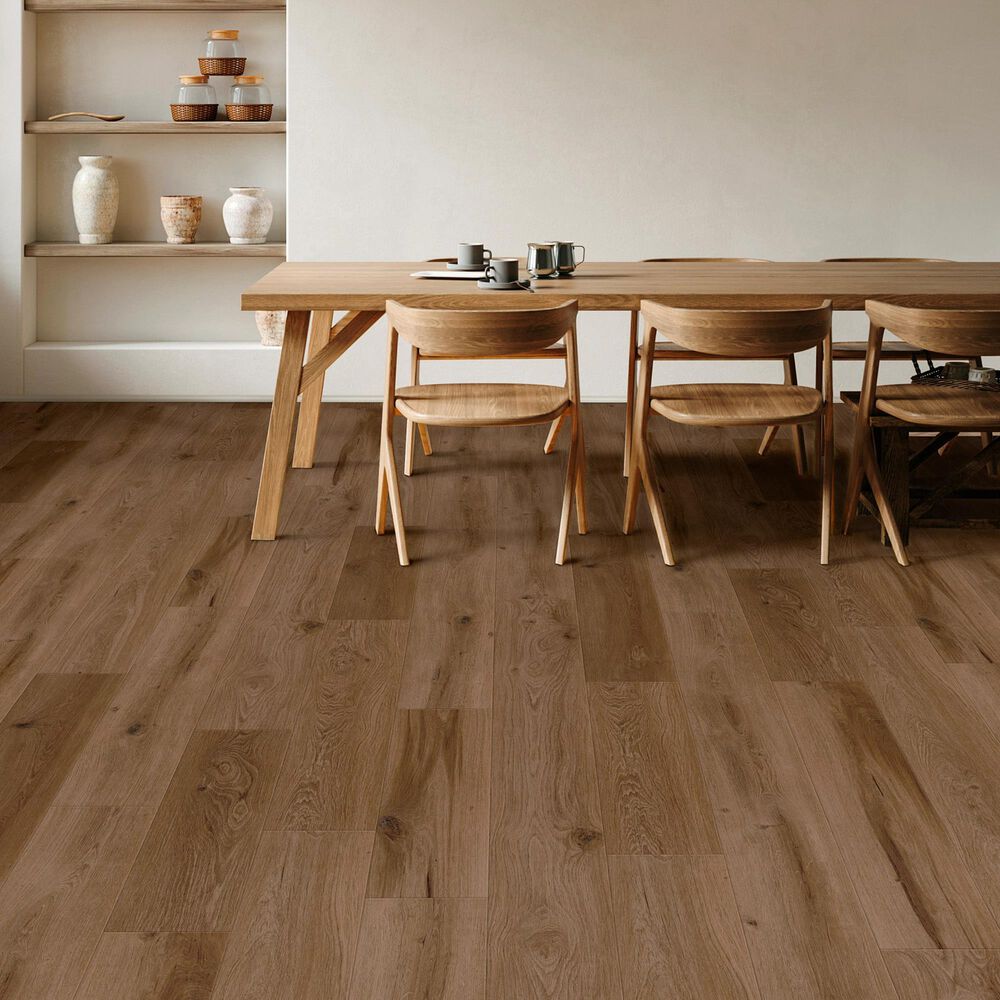 COREtec Retro Revival Cinnamon Bark Oak 9" x Random Luxury Vinyl Plank, , large
