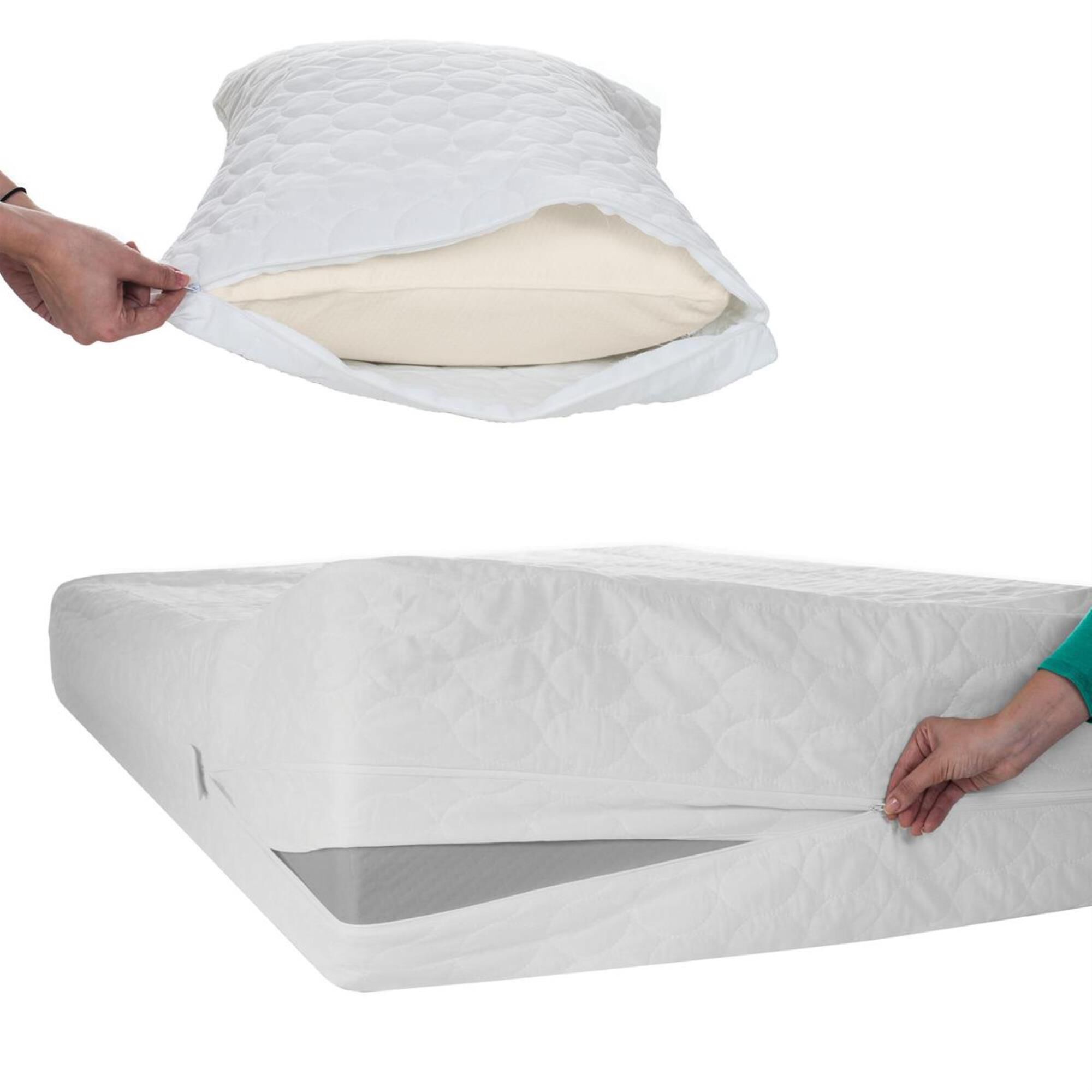 Dust mite pillow protector deals