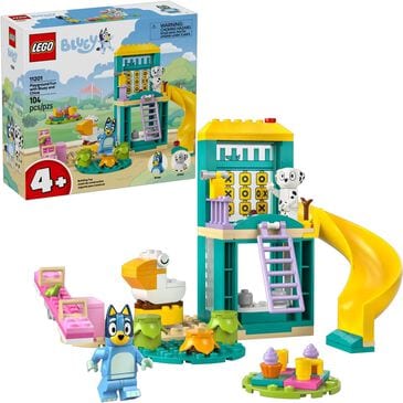 LEGO Bluey Playground Fun with Bluey and Chloe Building Set in Multicolor, , large