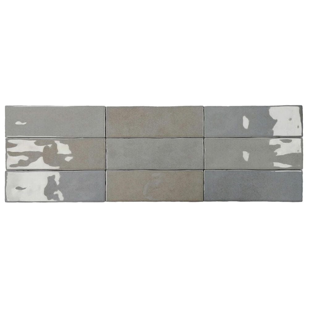 Emser Passion Gris 3&quot; x 8&quot; Glossy Porcelain Tile, , large