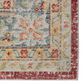 Amer Rugs Century 9" x 13" Burgundy Red and Teal Area Rug, , large