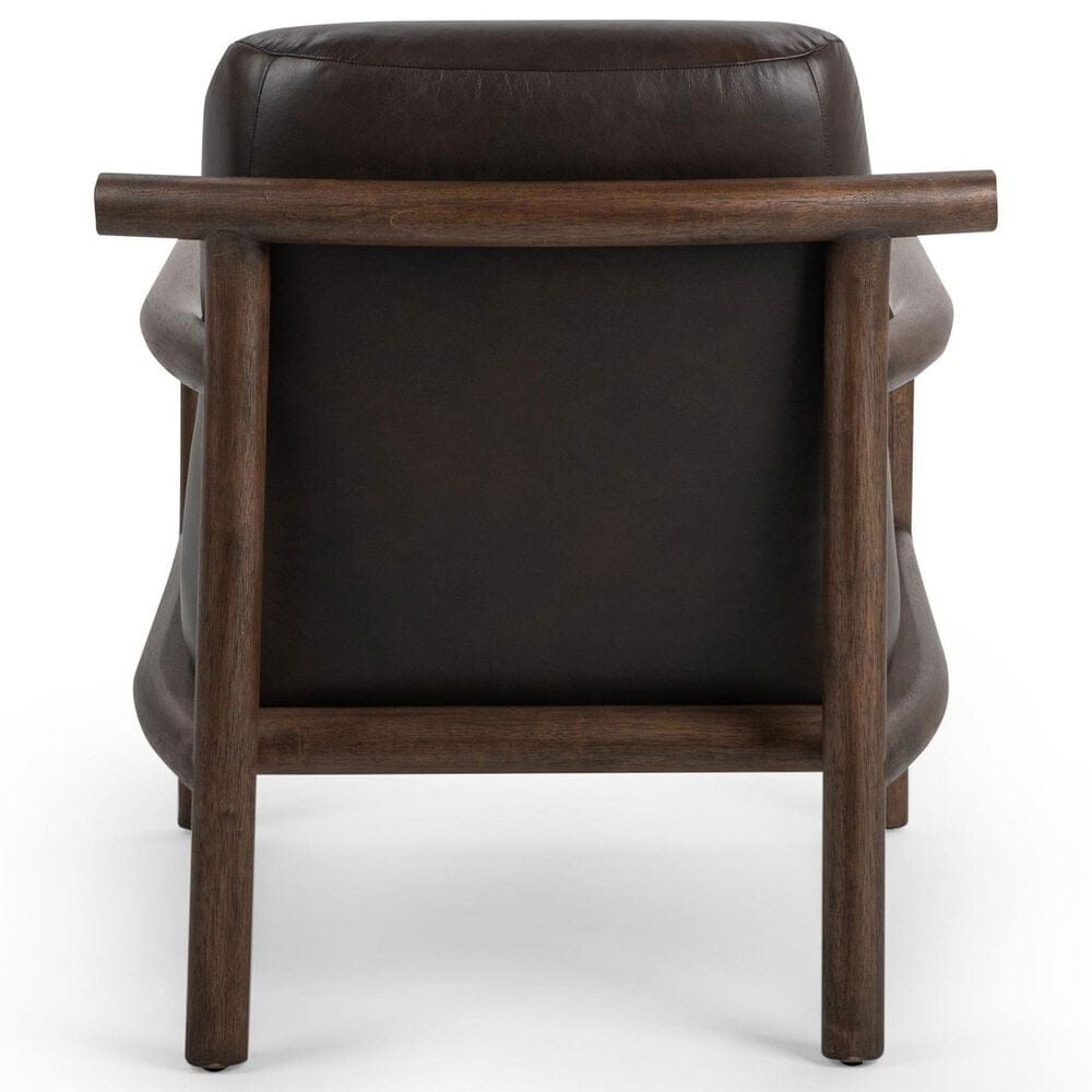 Classic Home Azoria Accent Chair in Dark Roast, , large