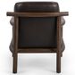 Classic Home Azoria Accent Chair in Dark Roast, , large