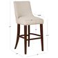 Linon Home Decor Adler Bar Stool in Espresso, , large