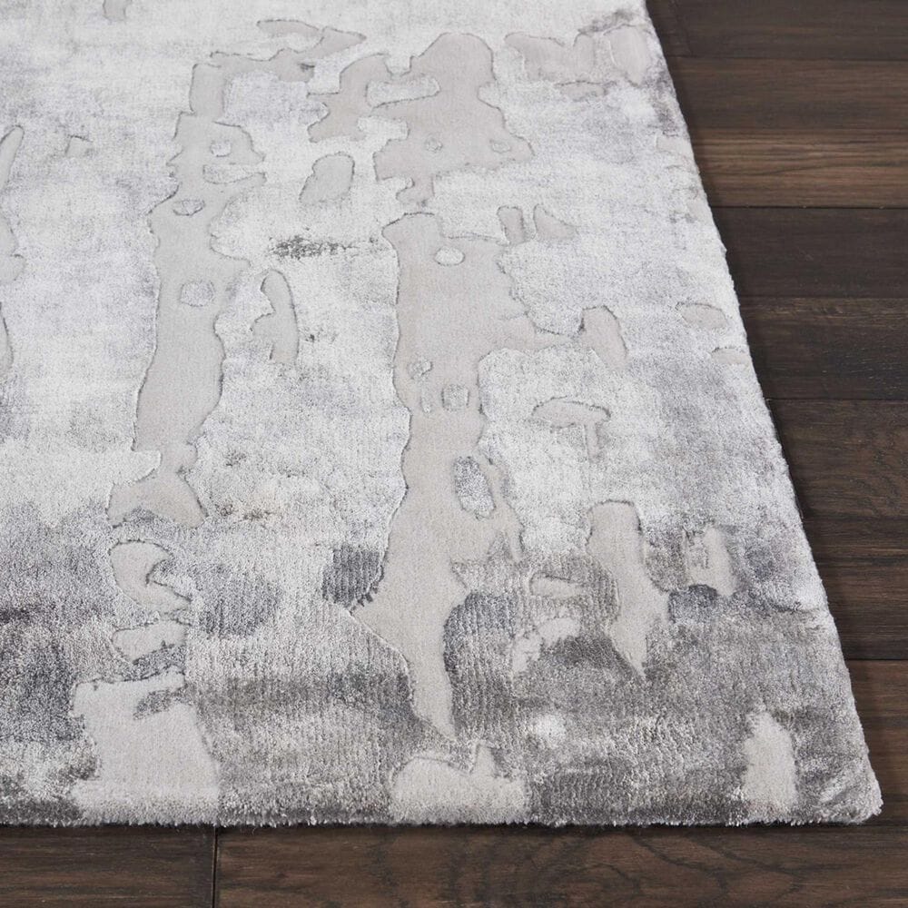 Nourison Prismatic PRS12 5&#39;7&quot; x 7&#39;5&quot; Silver and Grey Area Rug, , large