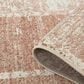 Amer Rugs Jordan 6"7" x 9" Orange Area Rug, , large
